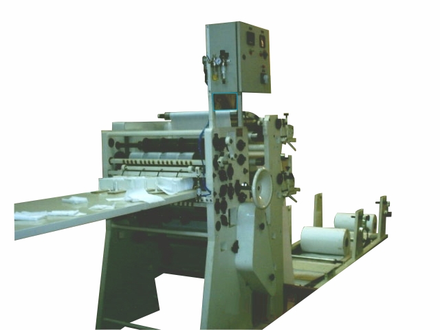 Máquina para Fabricar Guardanapos de Papel tipo 14x14 ZIG-ZAG intercalado